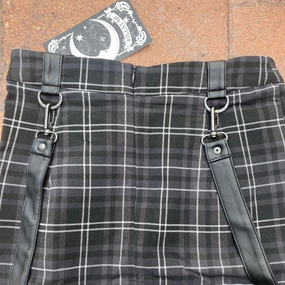 killstar ash tartan skirt - Picture 8 of 8